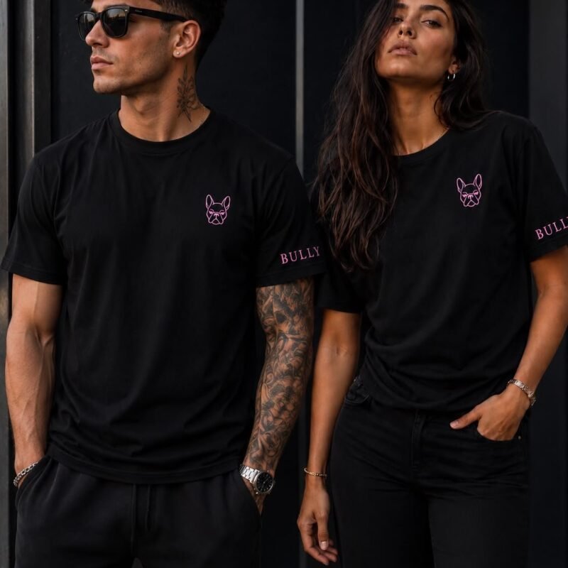 Tee Bully Unisex uomo/ donna versione pink